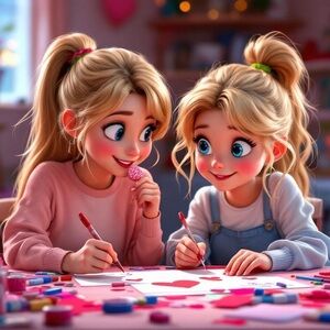 Kris & Ky - Host Support ❤️💕❤️
2 Handcrafted Cards 1 Pen,  1 ❤️Lollipop
$24 each